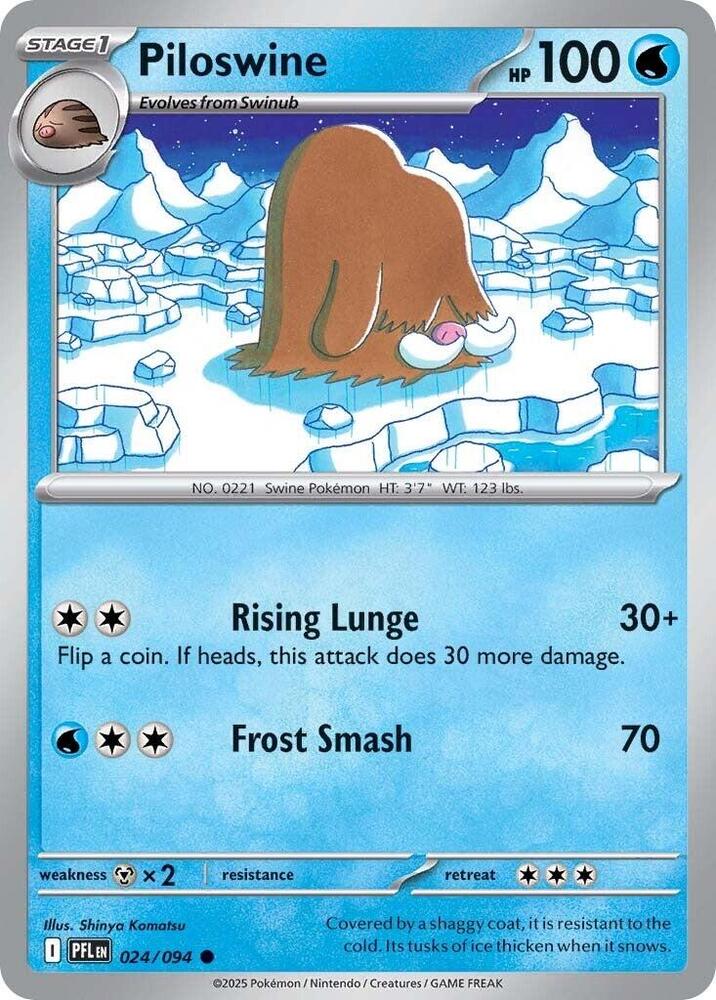 Piloswine (024/094) (ME02: Phantasmal Flames)