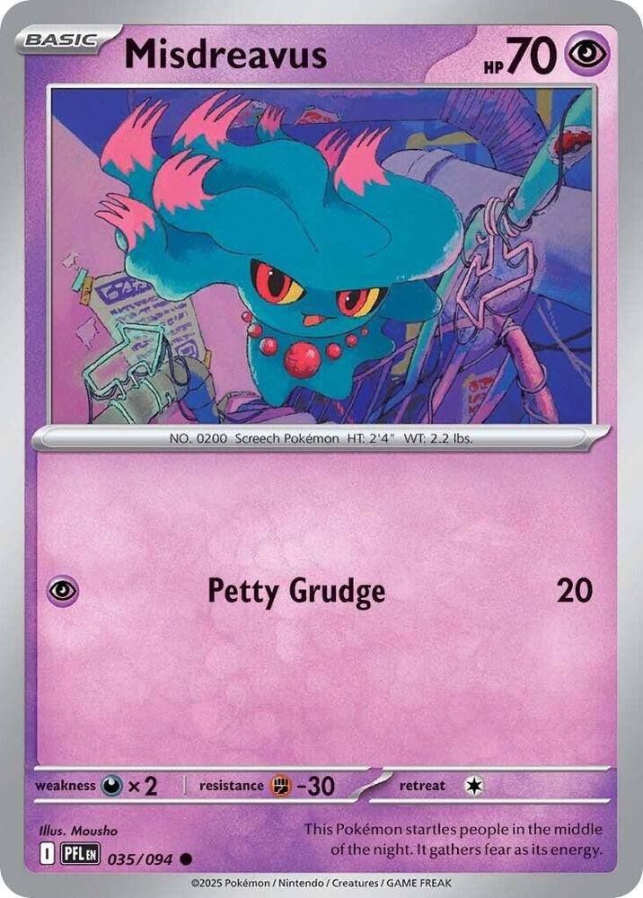Misdreavus (035/094) (ME02: Phantasmal Flames)