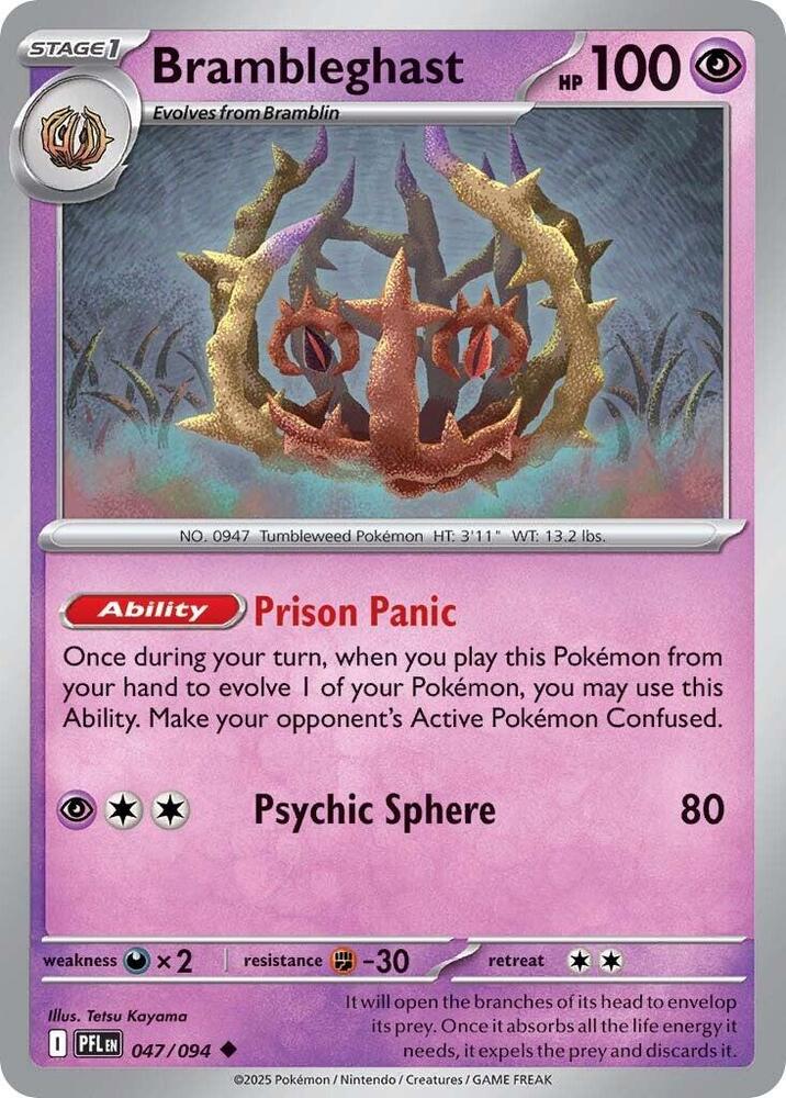 Brambleghast (047/094) (ME02: Phantasmal Flames)