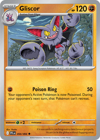 Gliscor (050/094) (ME02: Phantasmal Flames)