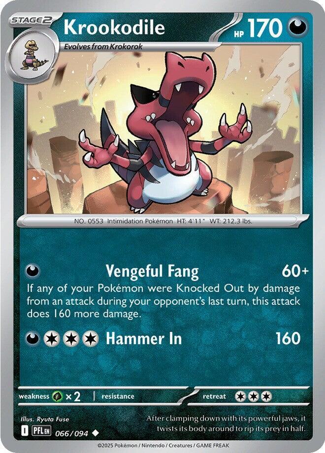 Krookodile (066/094) (ME02: Phantasmal Flames)
