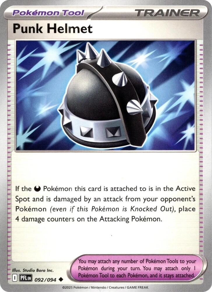 Punk Helmet (092/094) (ME02: Phantasmal Flames)