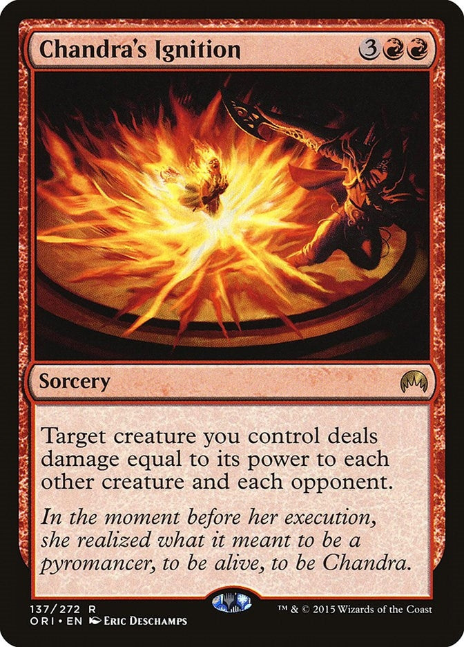 Image for Chandra's Ignition (137) [Magic Origins]