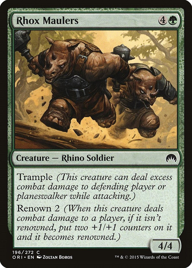 Image for Rhox Maulers (196) [Magic Origins]
