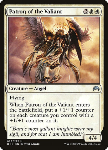 Image for Patron of the Valiant (28) [Magic Origins]