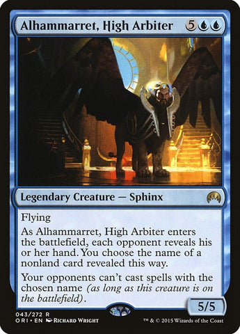Image for Alhammarret, High Arbiter (43) [Magic Origins]
