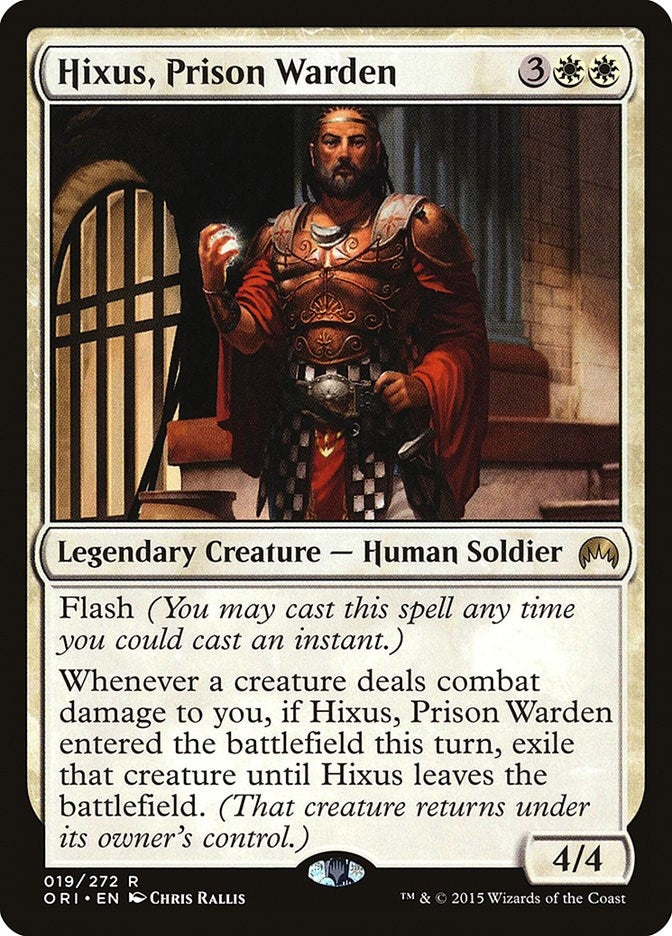 Image for Hixus, Prison Warden (19) [Magic Origins]