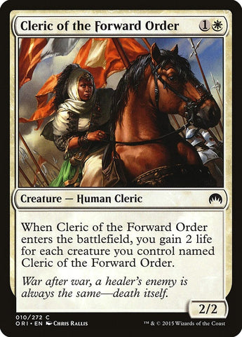 Image for Cleric of the Forward Order (10) [Magic Origins]