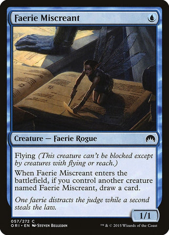 Image for Faerie Miscreant (57) [Magic Origins]