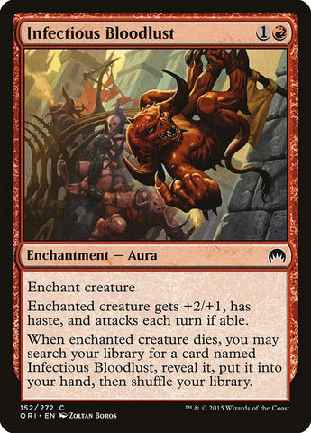 Image for Infectious Bloodlust (152) [Magic Origins]
