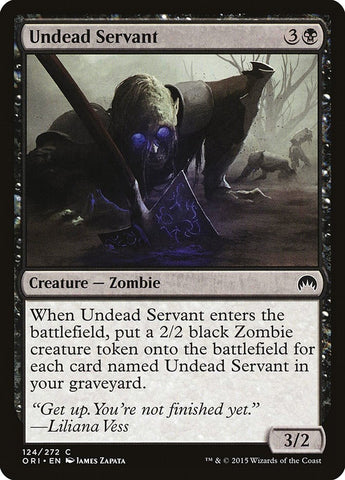 Image for Undead Servant (124) [Magic Origins]