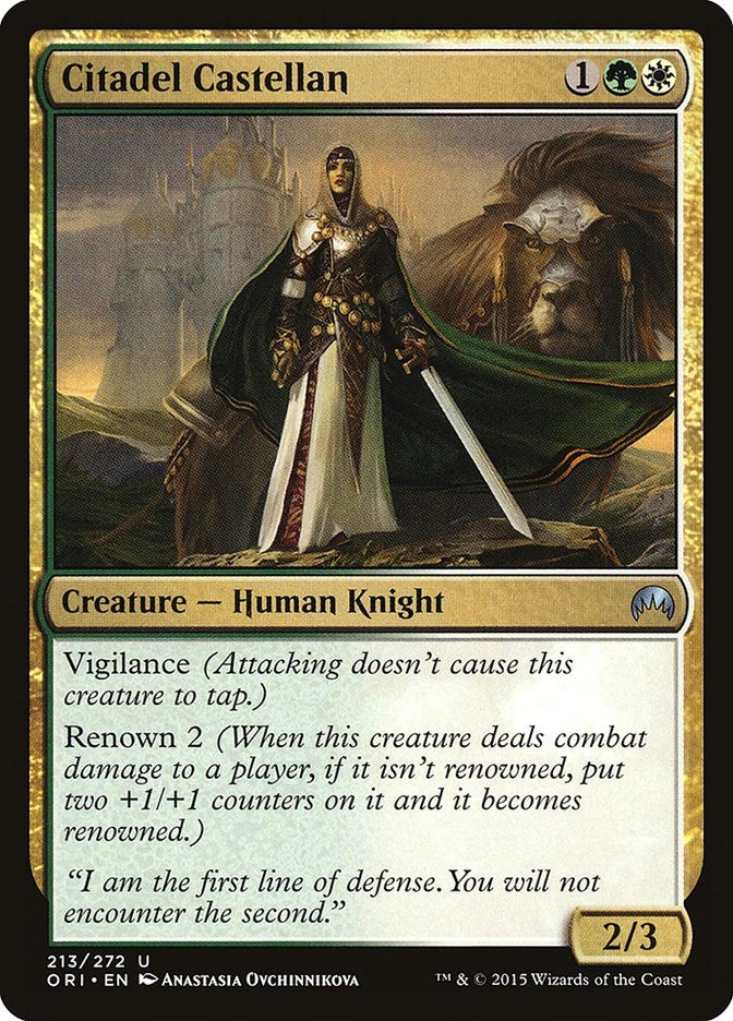 Image for Citadel Castellan (213) [Magic Origins]