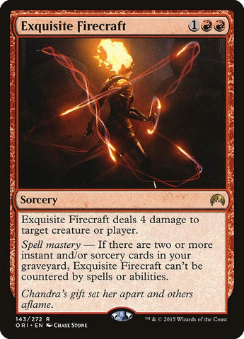 Image for Exquisite Firecraft (143) [Magic Origins]
