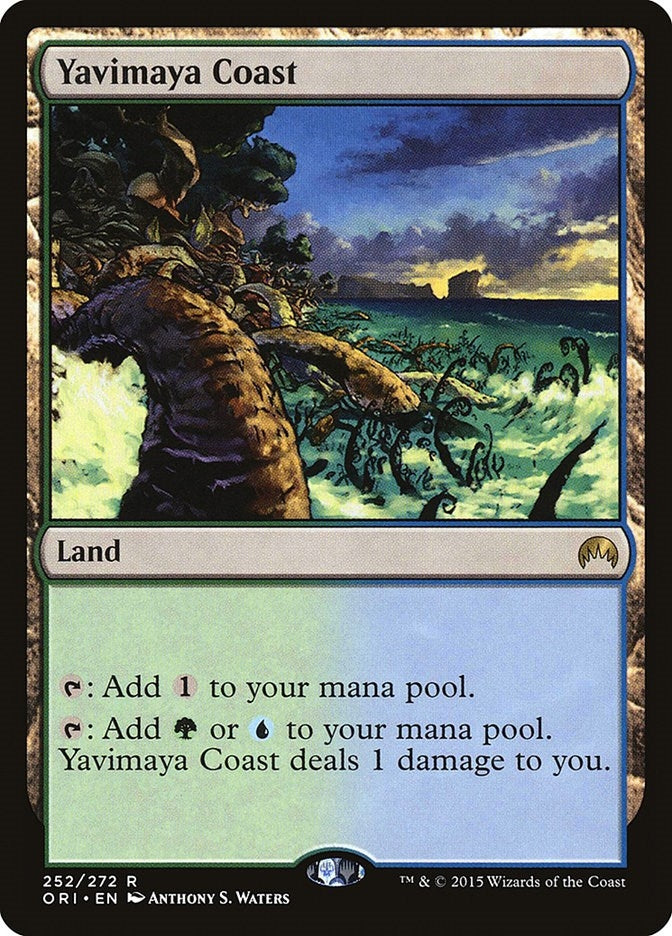 Image for Yavimaya Coast (252) [Magic Origins]