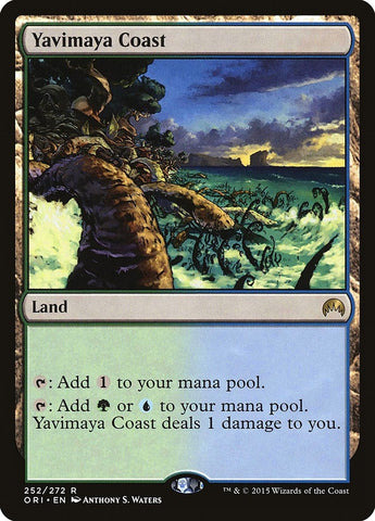 Image for Yavimaya Coast (252) [Magic Origins]