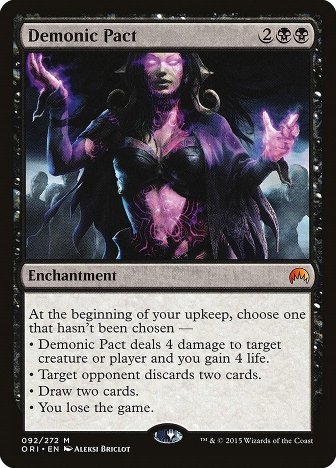 Image for Demonic Pact (92) [Magic Origins]
