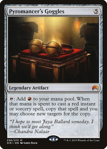 Image for Pyromancer's Goggles (236) [Magic Origins]