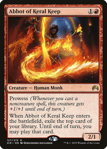 Image for Abbot of Keral Keep (127) [Magic Origins]