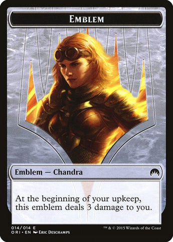 Image for Emblem - Chandra, Roaring Flame (14) [Magic Origins]