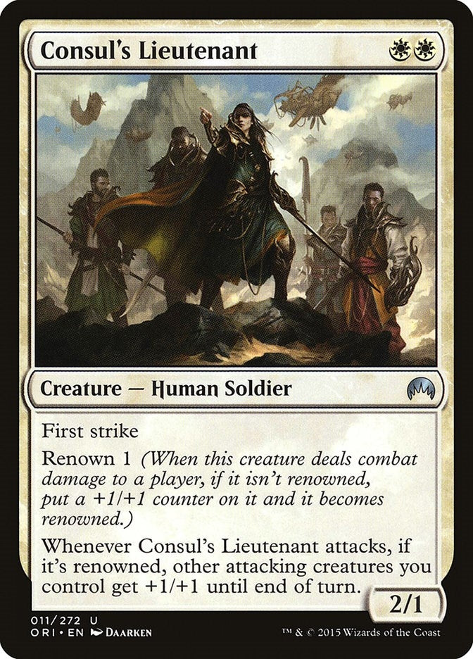 Image for Consul's Lieutenant (11) [Magic Origins]