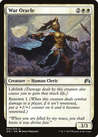 Image for War Oracle (41) [Magic Origins]