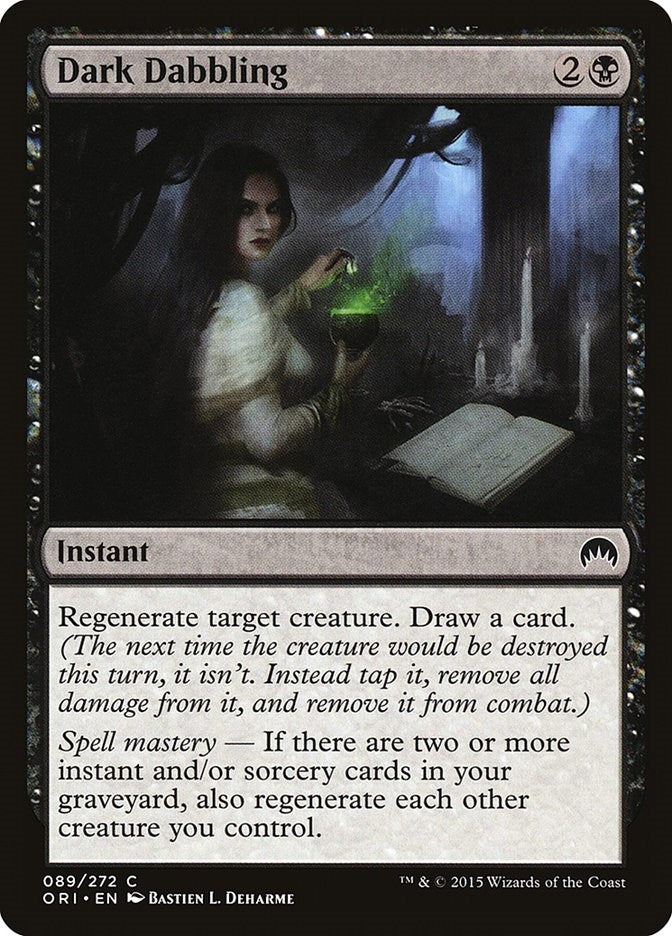 Image for Dark Dabbling (89) [Magic Origins]