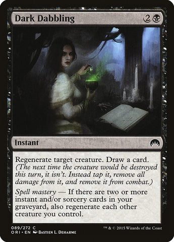 Image for Dark Dabbling (89) [Magic Origins]