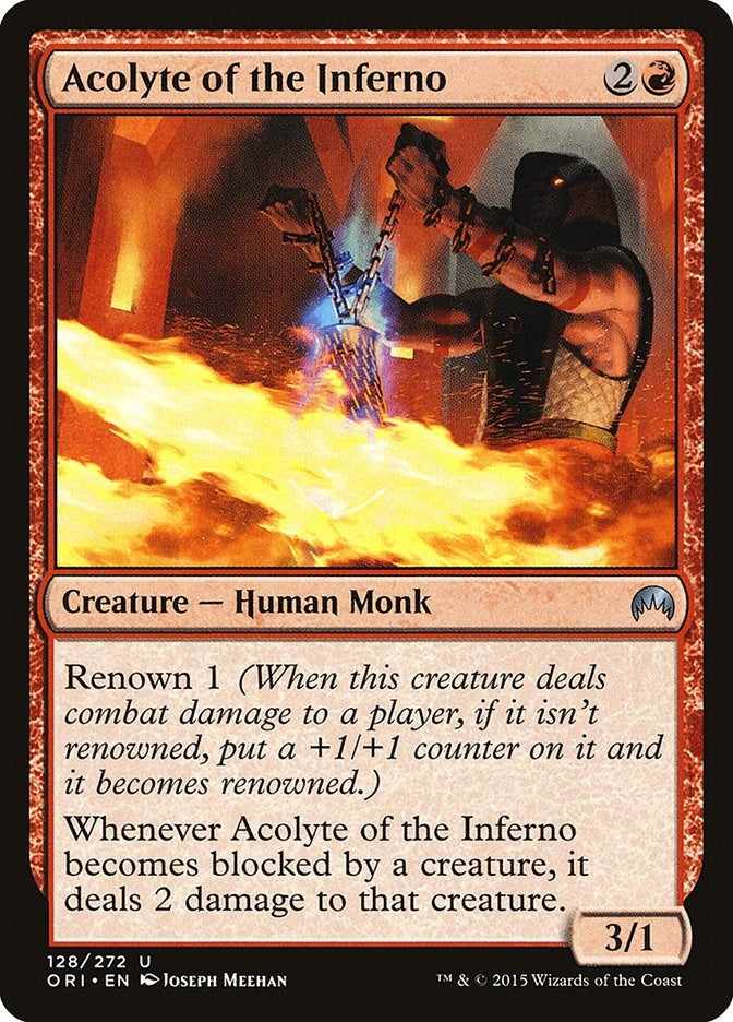 Image for Acolyte of the Inferno (128) [Magic Origins]