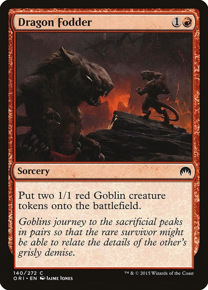 Image for Dragon Fodder (140) [Magic Origins]