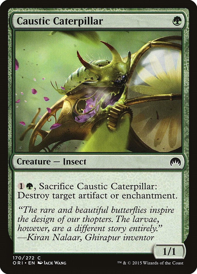 Image for Caustic Caterpillar (170) [Magic Origins]
