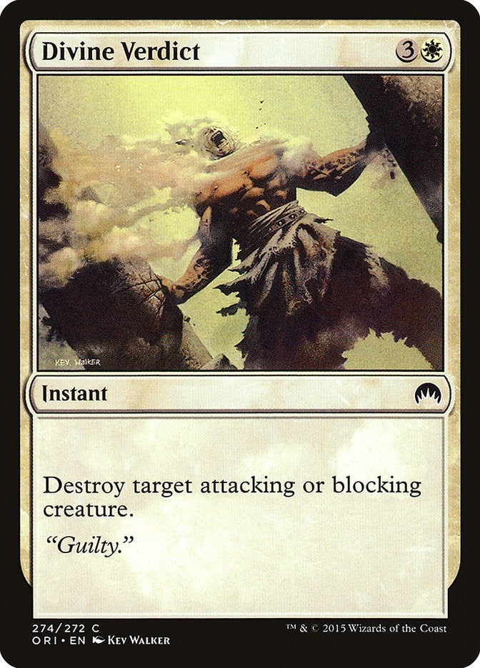 Image for Divine Verdict (274) [Magic Origins]