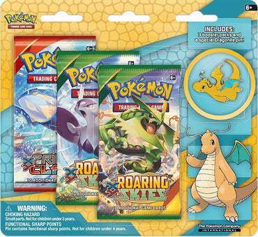 Image for Dragonite Collector's Pin 3 Pack Blister [XY - Roaring Skies]