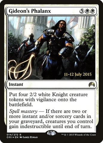 Image for Gideon's Phalanx (14) [Prerelease Cards]