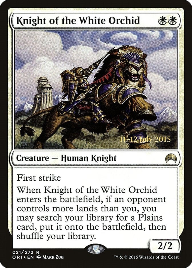 Image for Knight of the White Orchid (21) [Prerelease Cards]