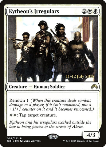 Image for Kytheon's Irregulars (24) [Prerelease Cards]