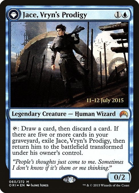 Image for Jace, Vryn's Prodigy (60) [Prerelease Cards]