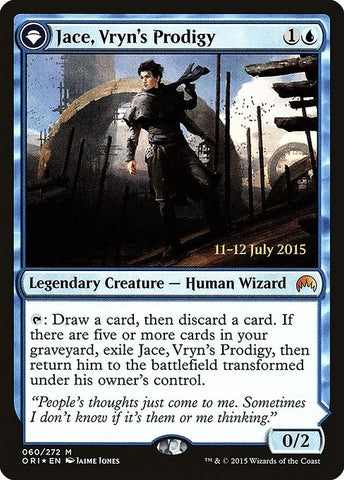 Image for Jace, Vryn's Prodigy (60) [Prerelease Cards]
