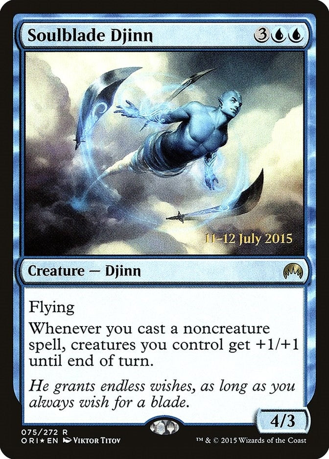 Image for Soulblade Djinn (75) [Prerelease Cards]
