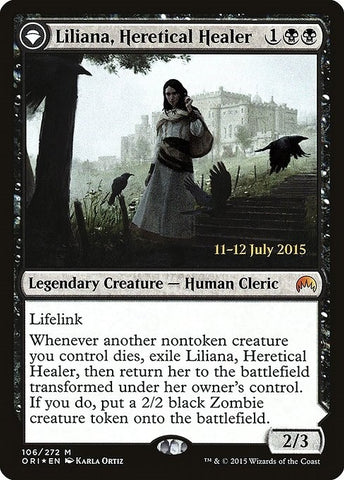 Image for Liliana, Heretical Healer (106) [Prerelease Cards]