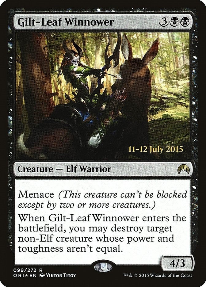 Image for Gilt-Leaf Winnower (99) [Prerelease Cards]
