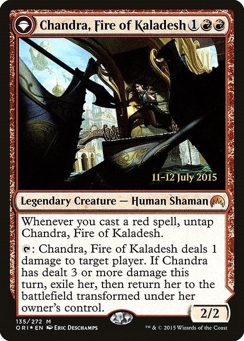 Image for Chandra, Fire of Kaladesh (135) [Prerelease Cards]