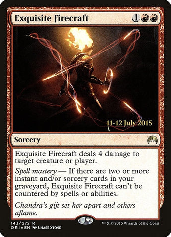 Image for Exquisite Firecraft (143) [Prerelease Cards]