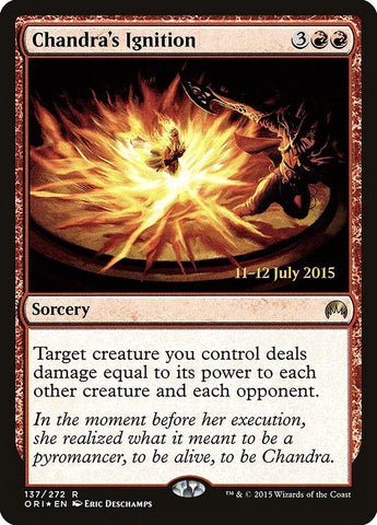 Image for Chandra's Ignition (137) [Prerelease Cards]