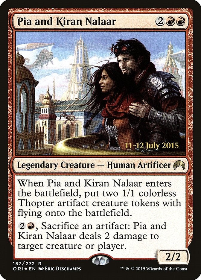 Image for Pia and Kiran Nalaar (157) [Prerelease Cards]