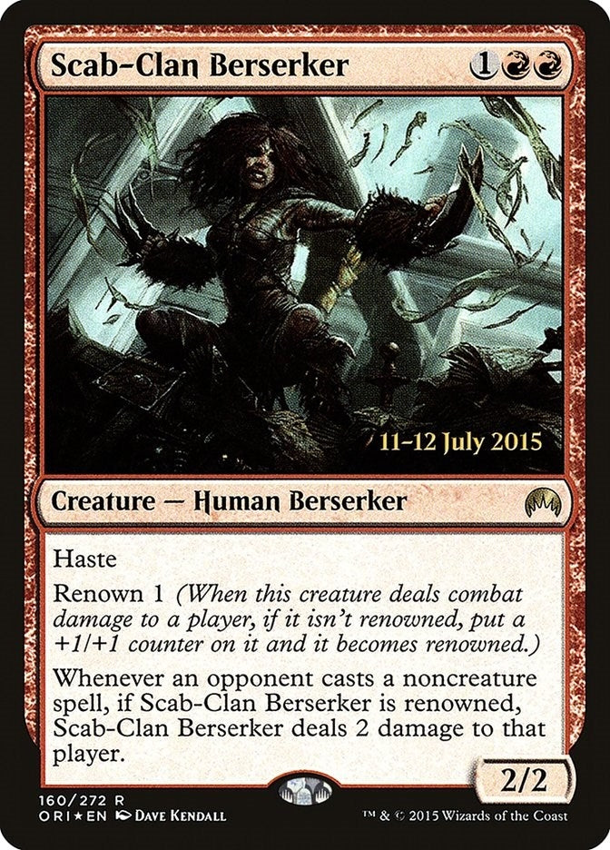 Image for Scab-Clan Berserker (160) - Magic: The Gathering