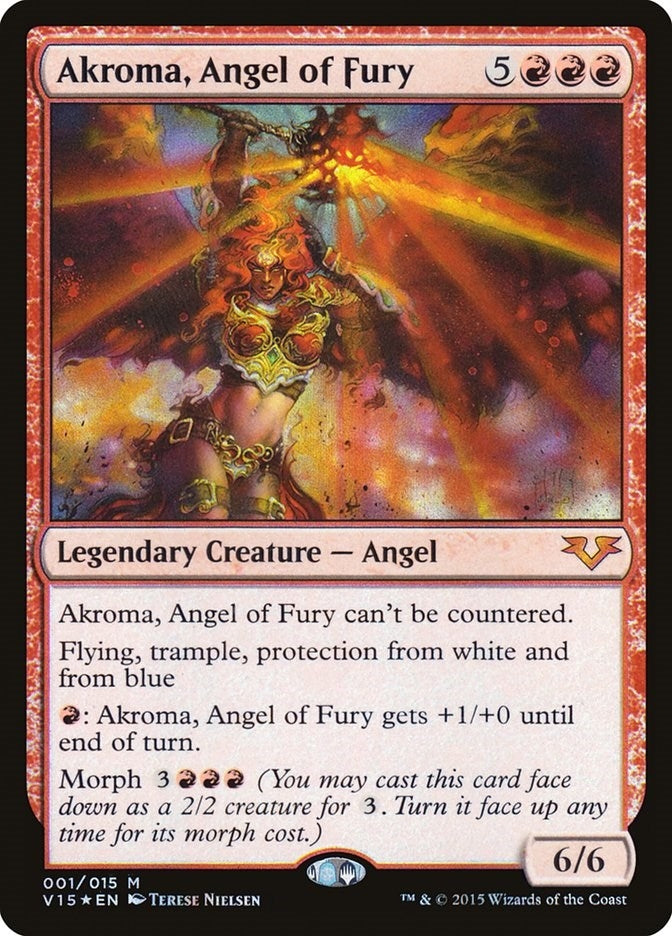 Image for Akroma, Angel of Fury (1) [From the Vault: Angels]