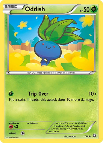 Image for Oddish (1/98) [XY - Ancient Origins]