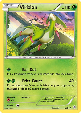 Image for Virizion (12/98) - Pokemon