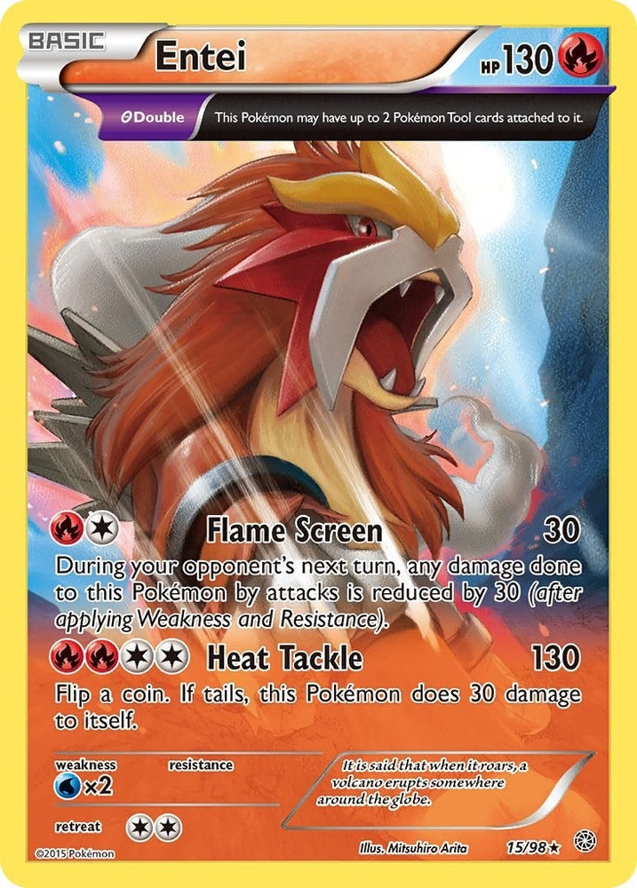 Image for Entei (15) (15/98) [XY - Ancient Origins]