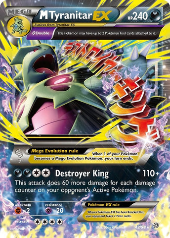 Image for M Tyranitar EX (43/98) [XY - Ancient Origins]